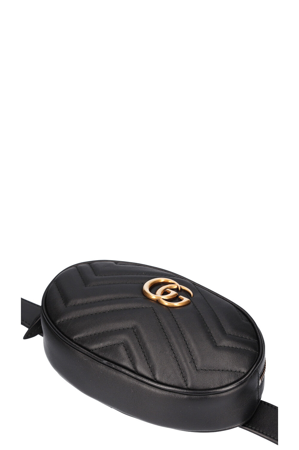 Gucci marmont clearance belt bag white