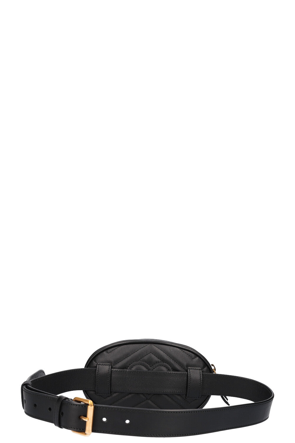 GUCCI GG Marmont Sac Ceinture Petit Noir