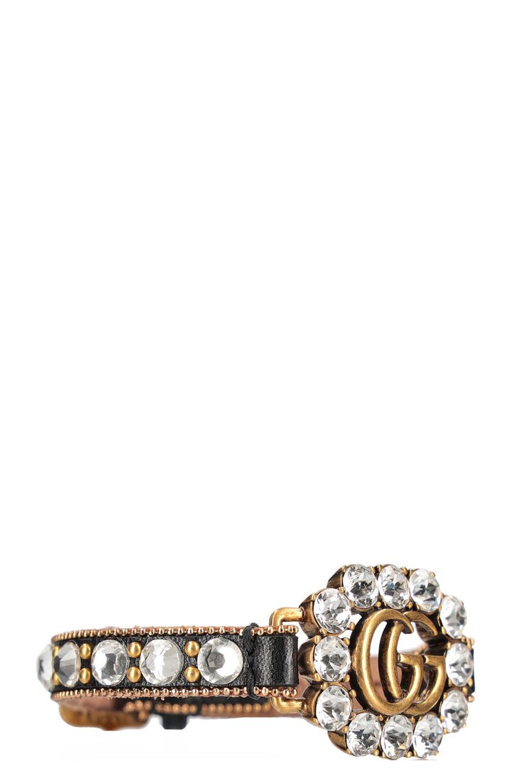 GUCCI Double G Bracelet Crystals