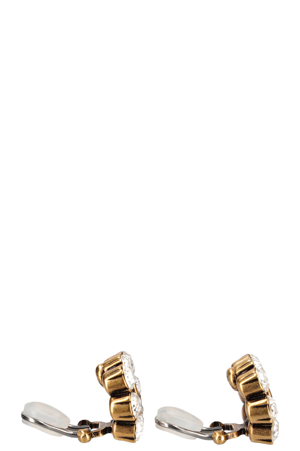 GUCCI GG Earclips Crystals