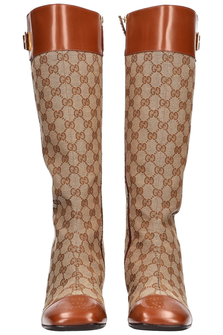 Bottes GUCCI en toile GG