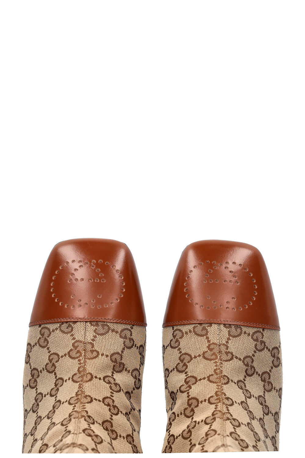 GUCCI knee-high boots GG canvas – REAWAKE