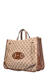 GUCCI Large Horsebit 1955 Tote Bag GG Canvas