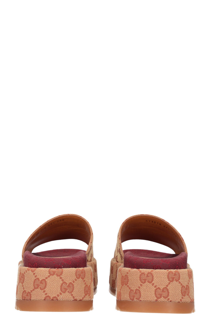GUCCI GG Platform Slip-On's