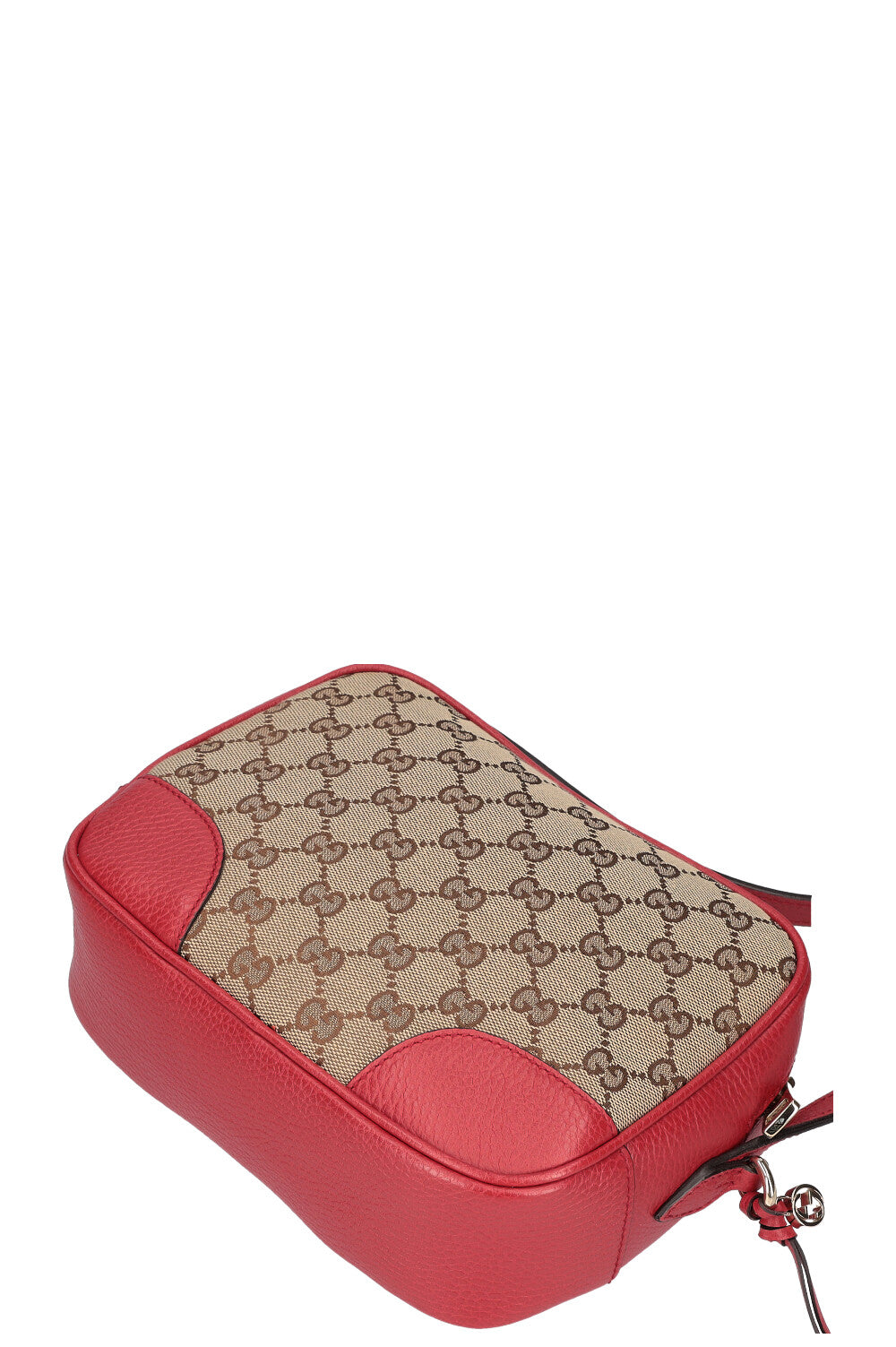 GUCCI Bree Disco Bag Canvas Red