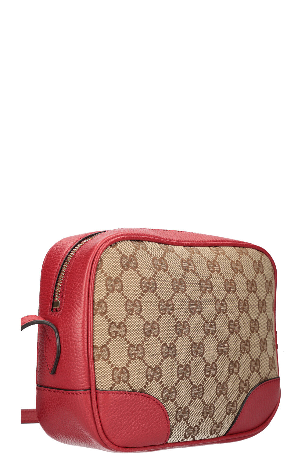 GUCCI Bree Disco Bag Canvas Red