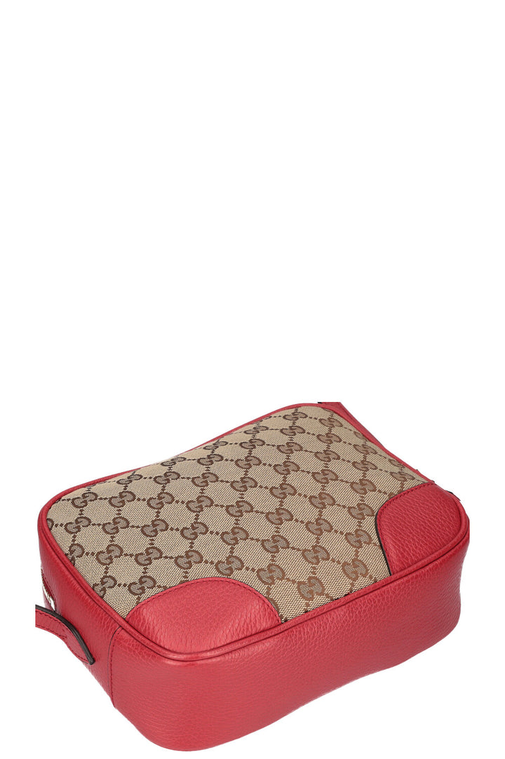 GUCCI Bree Disco Bag Canvas Red