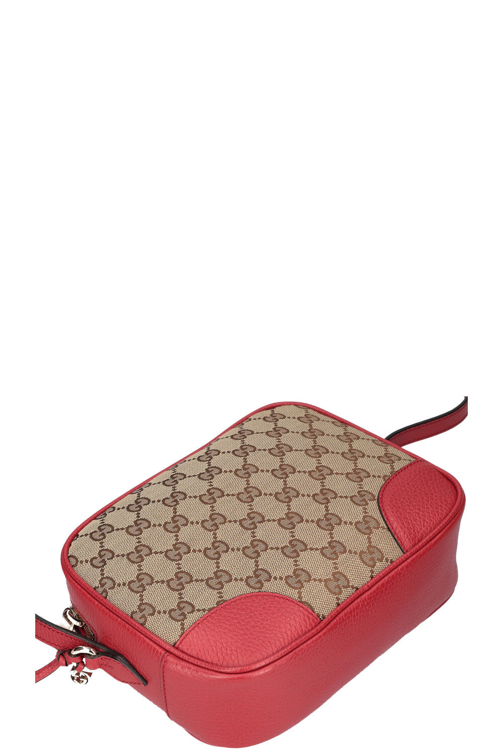 GUCCI Bree Disco Bag Canvas Red