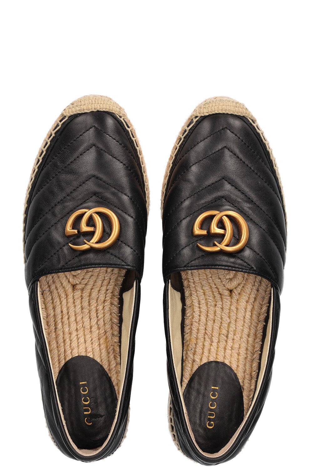 GUCCI Marmont Espadrilles Black