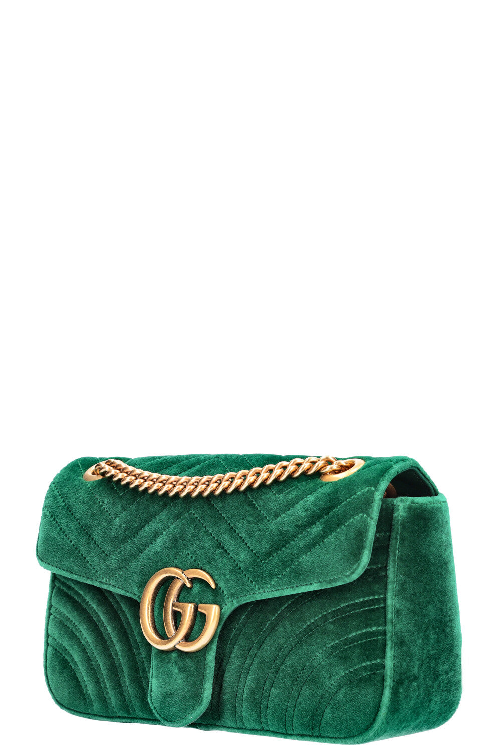 Green velvet new arrivals gucci bag
