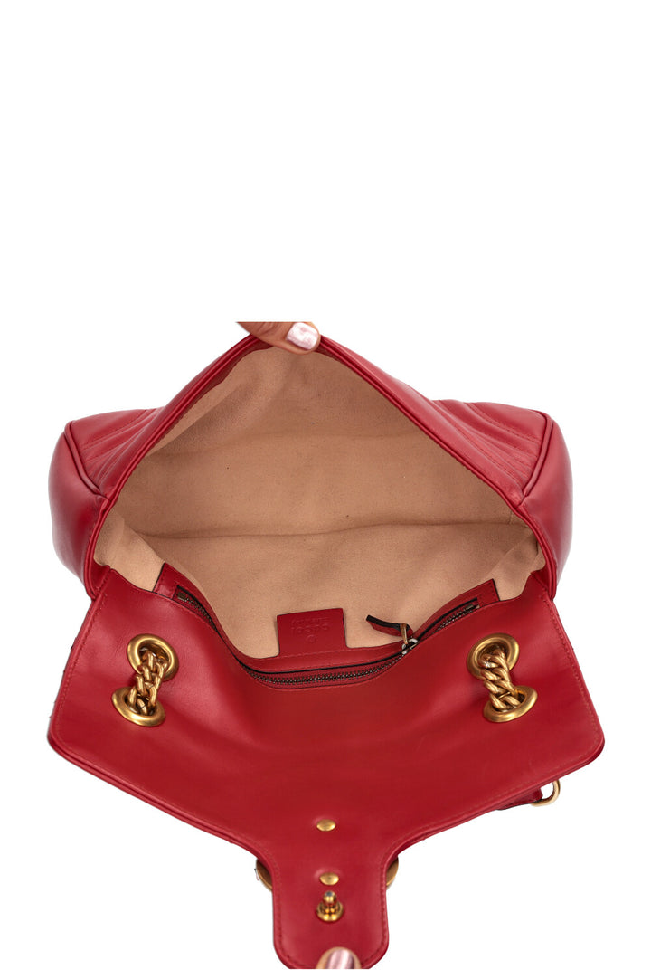 GUCCI Marmont Sac Petit Rouge