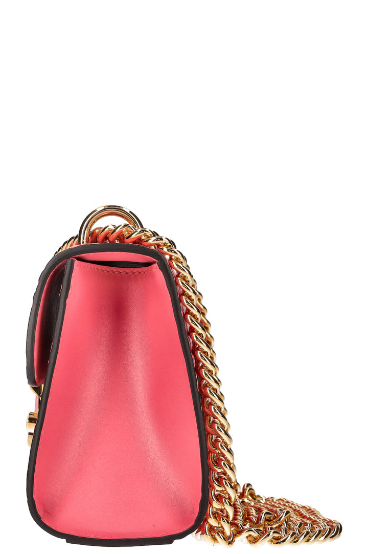 GUCCI Padlpock Bag Guccissima Leather Pink