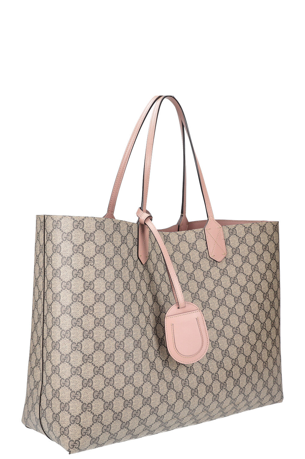 GUCCI GG Supreme Reversible Tote Bag Pink – REAWAKE
