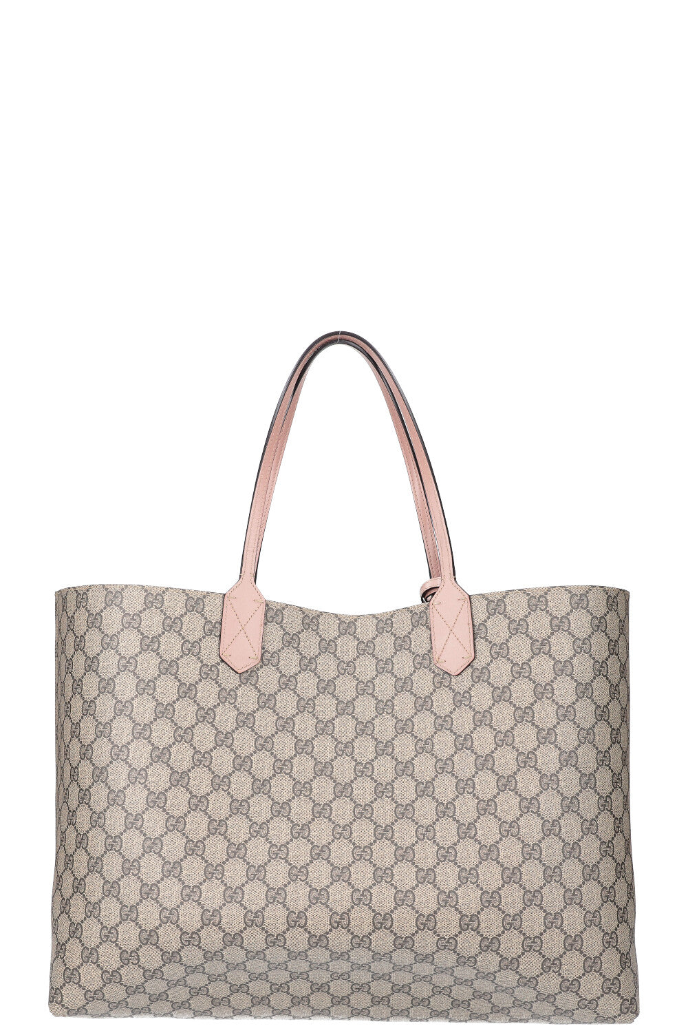 GUCCI GG Supreme Reversible Tote Bag Pink REAWAKE