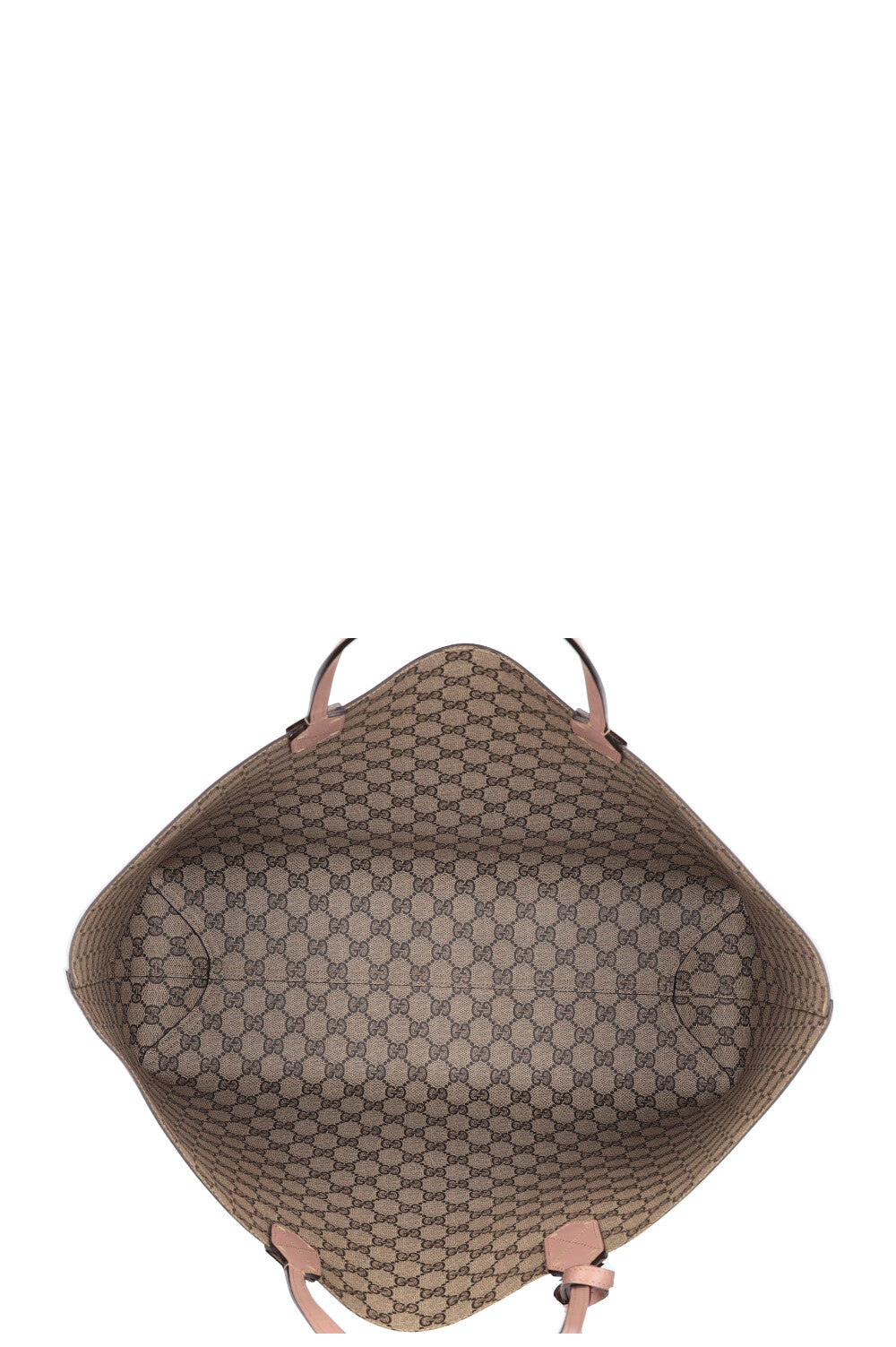 Gucci Mauve Clochette Luggage Tag from Reversible Supreme GG Tote