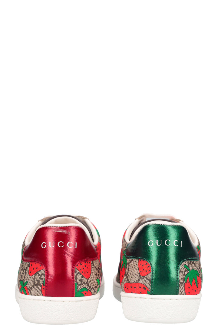 GUCCI Ace Sneakers Strawberries