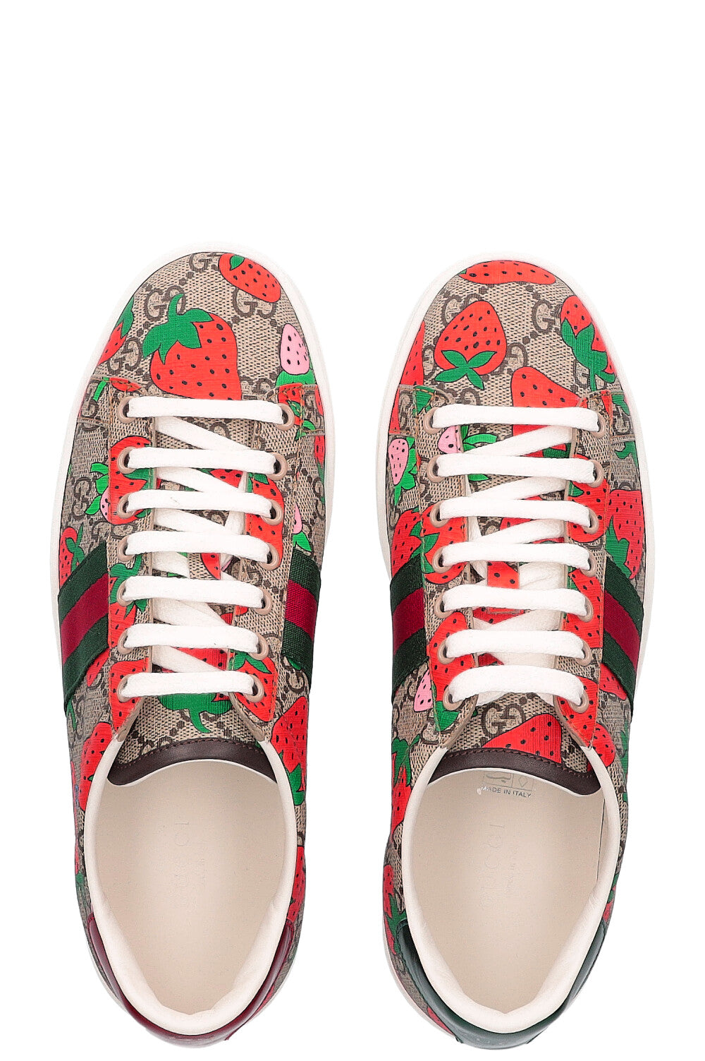 Baskets GUCCI Ace Fraises