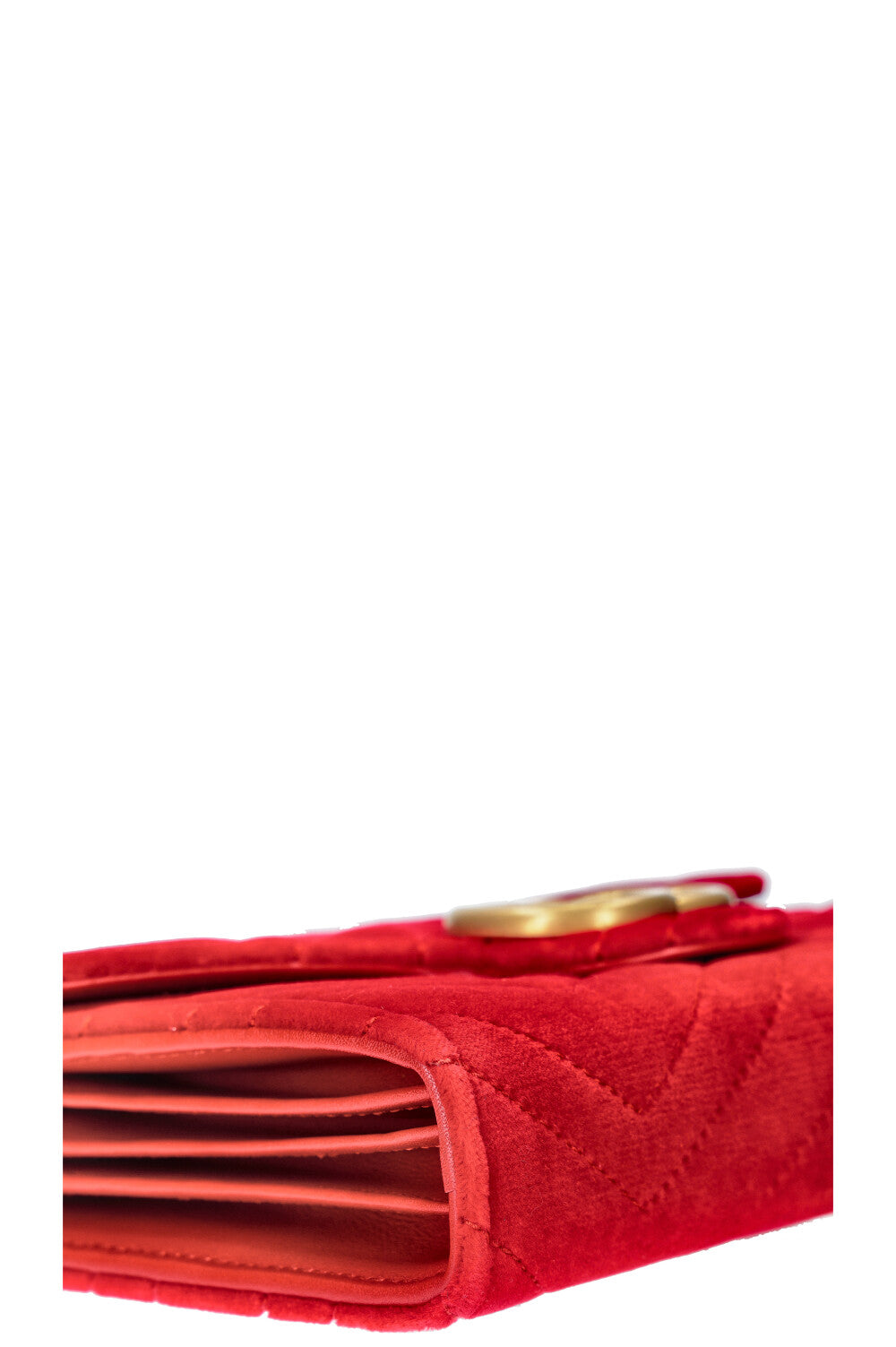 GUCCI Marmont Mini Bag Velvet Red