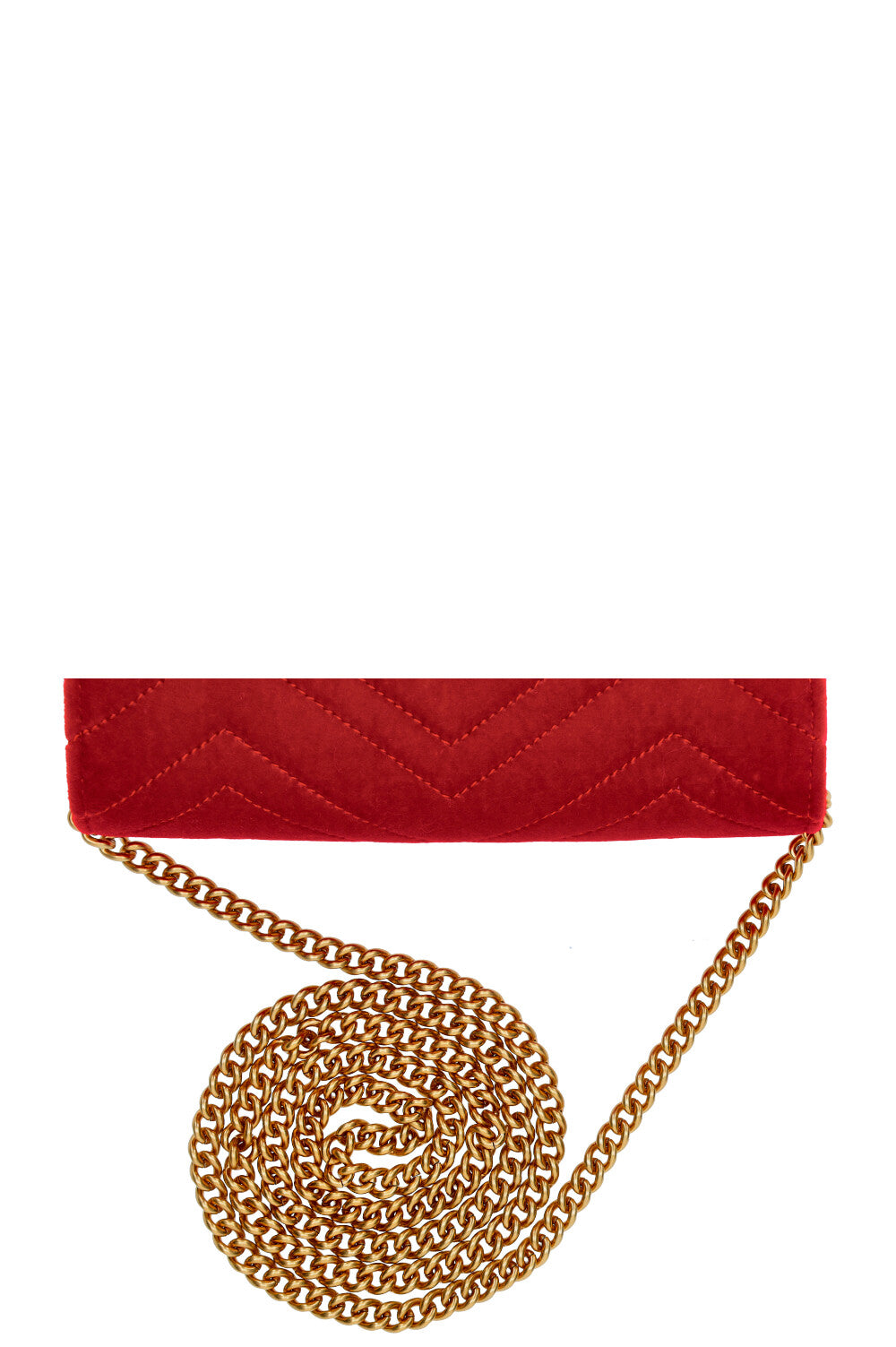 GUCCI Marmont Mini Bag Velvet Red