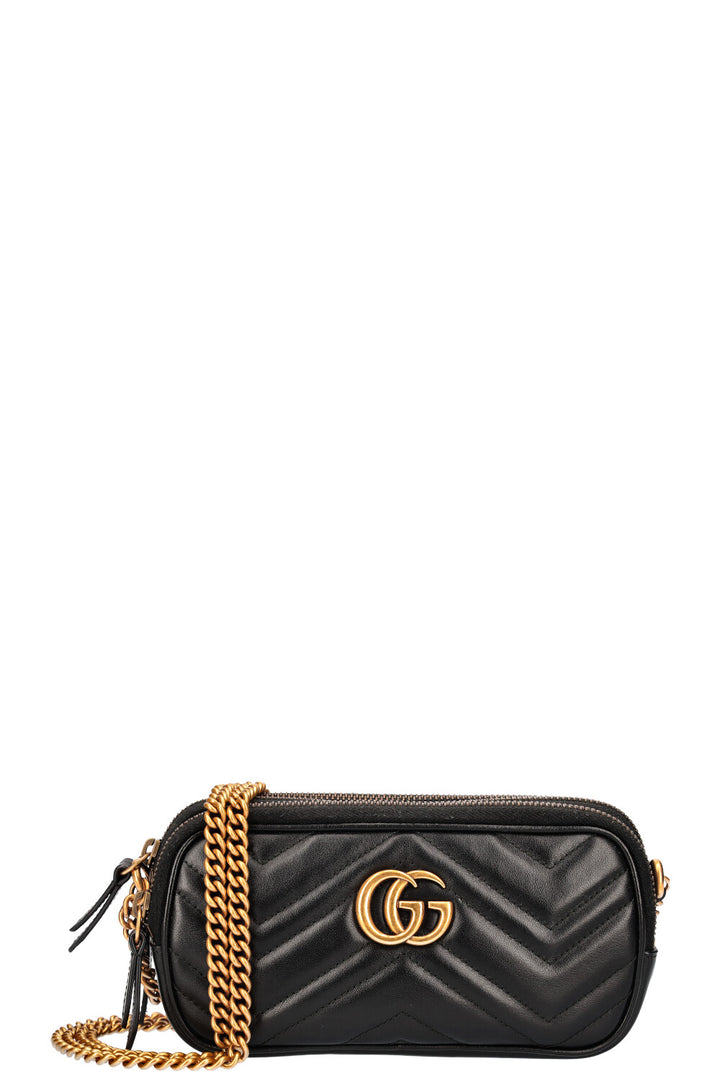 GUCCI Marmont Camera Bag Black