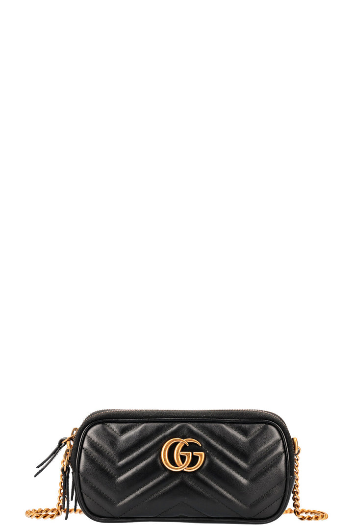 GUCCI Marmont Camera Bag Black