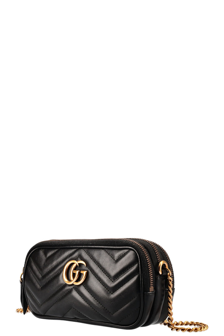 GUCCI Marmont Camera Bag Black