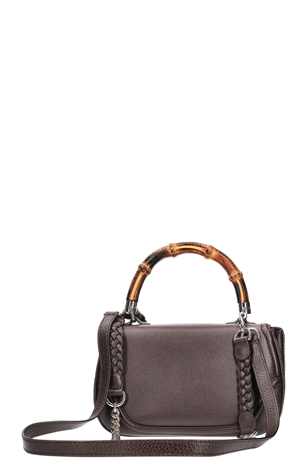 GUCCI New Medium Bamboo Handle Bag Brown