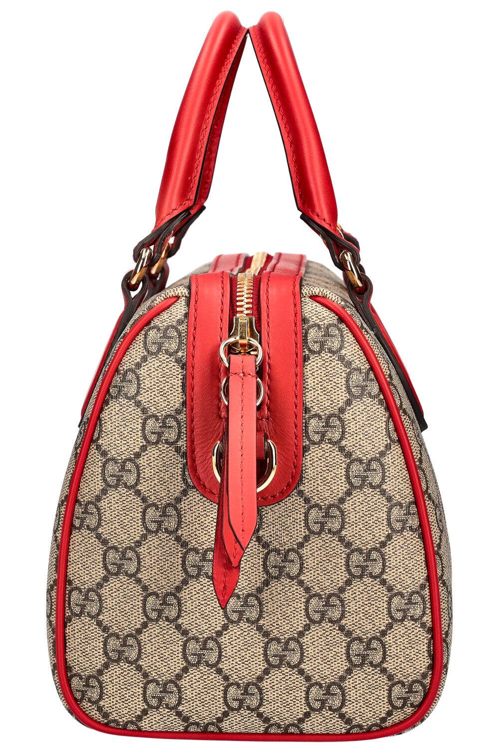 GUCCI Kingsnake Boston Bag GG Supreme REAWAKE