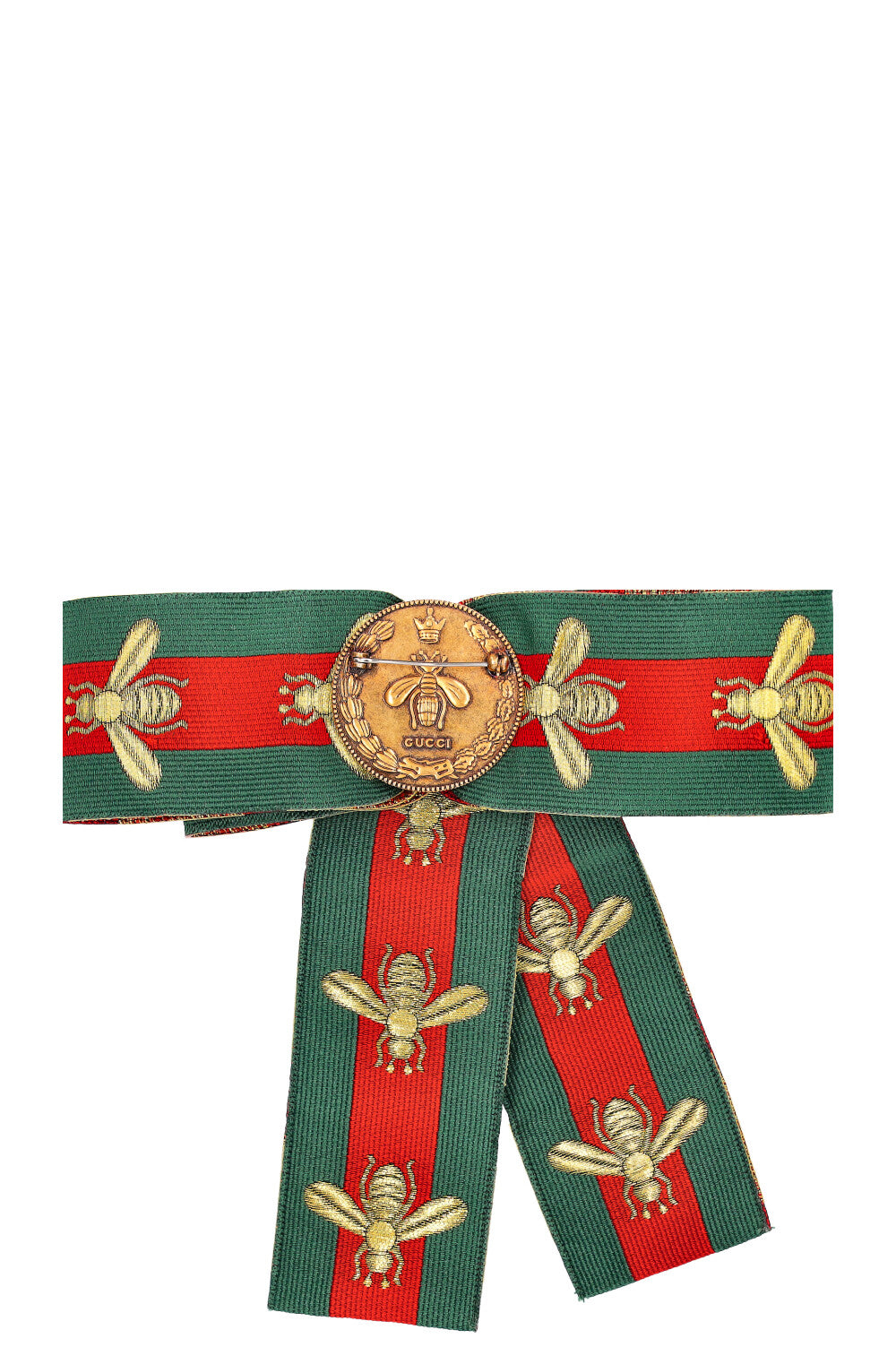 Gucci web clearance bow brooch