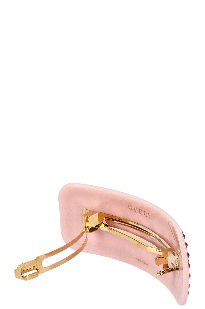 GUCCI Hair Clip Pink