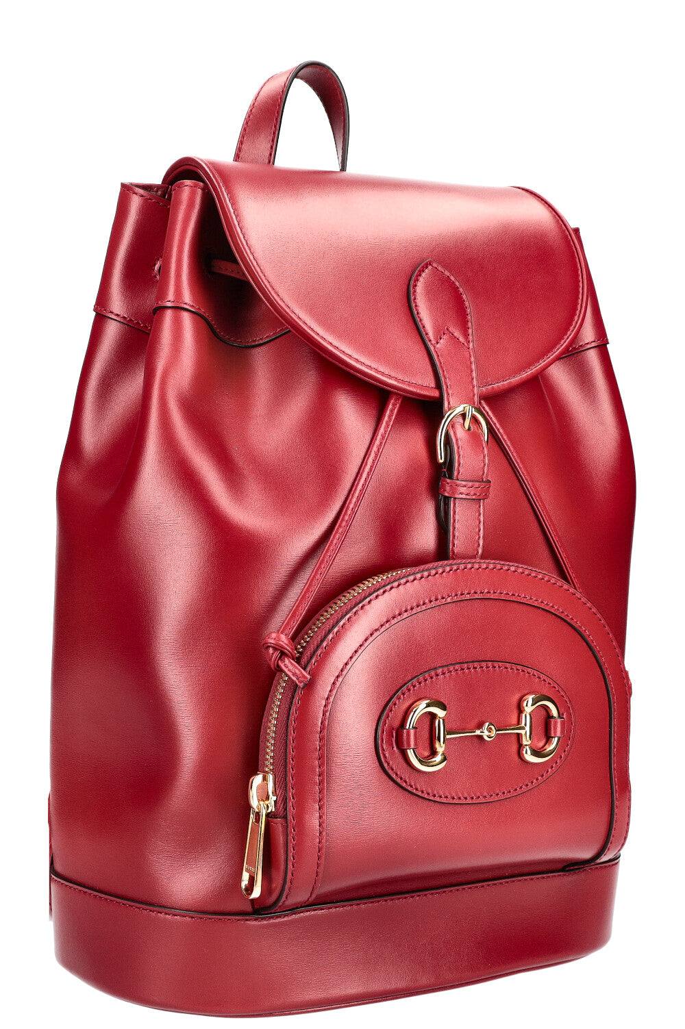 GUCCI 1955 Horsebit Backpack Red