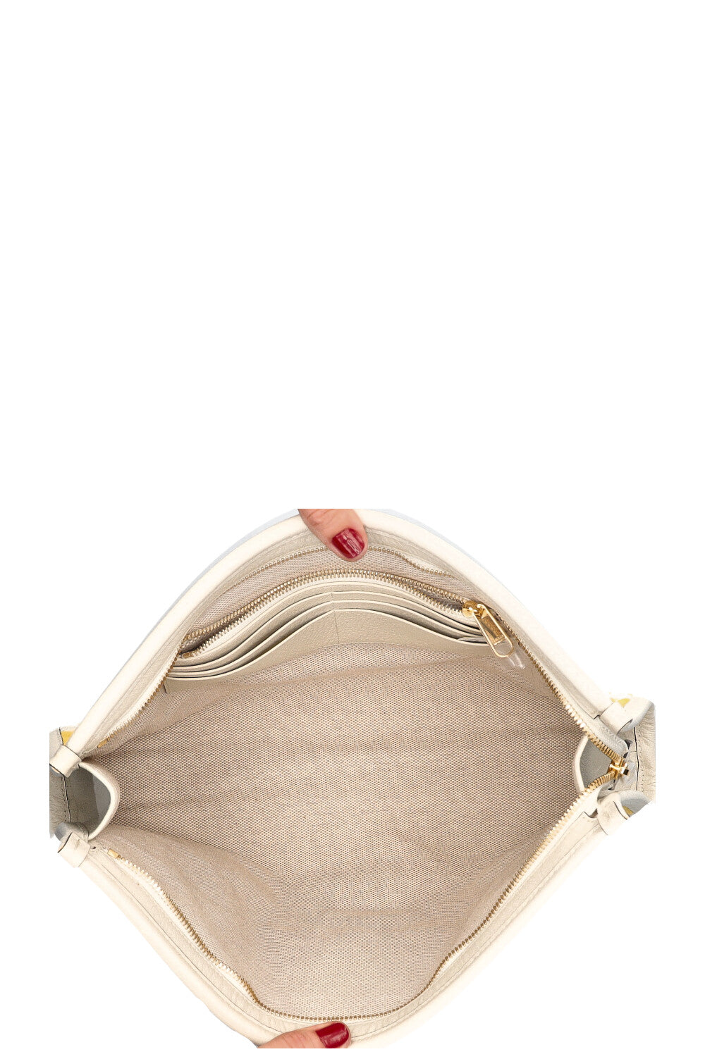 Gucci white clutch online