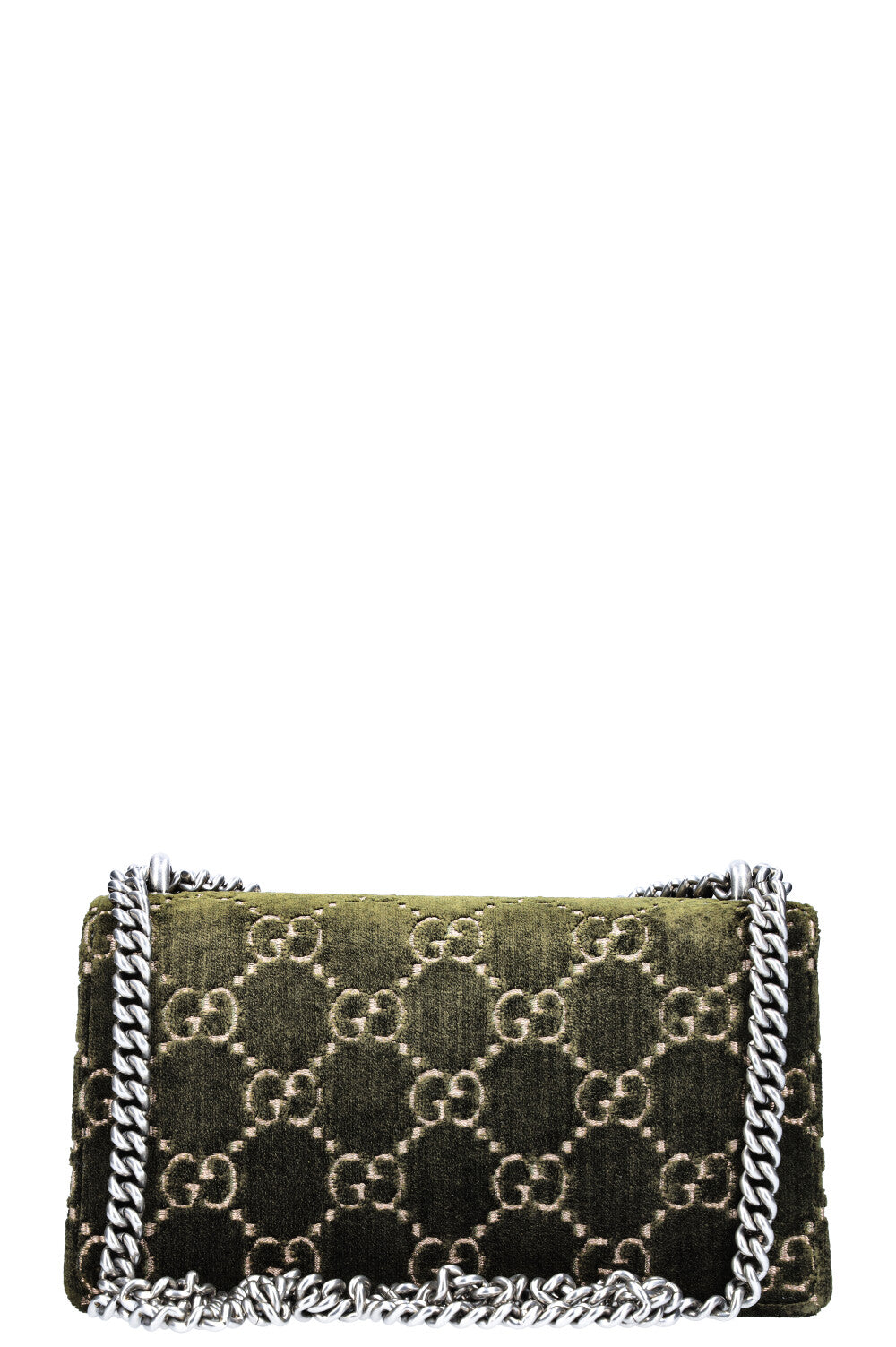 GUCCI Small Dionysus Bag Velvet Green