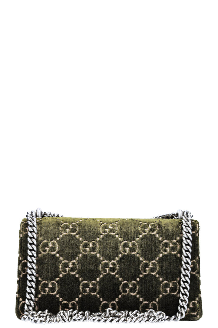 GUCCI Small Dionysus Bag Velvet Green