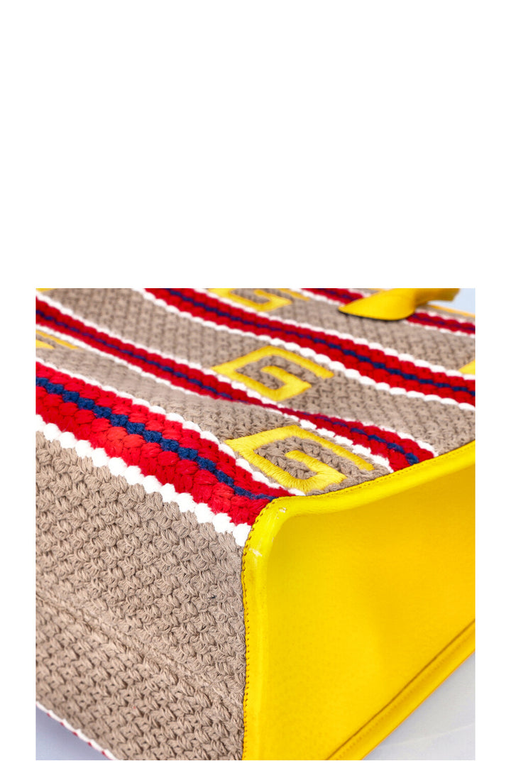 GUCCI Limited Edition Monte Carlo Crochet Tote Bag