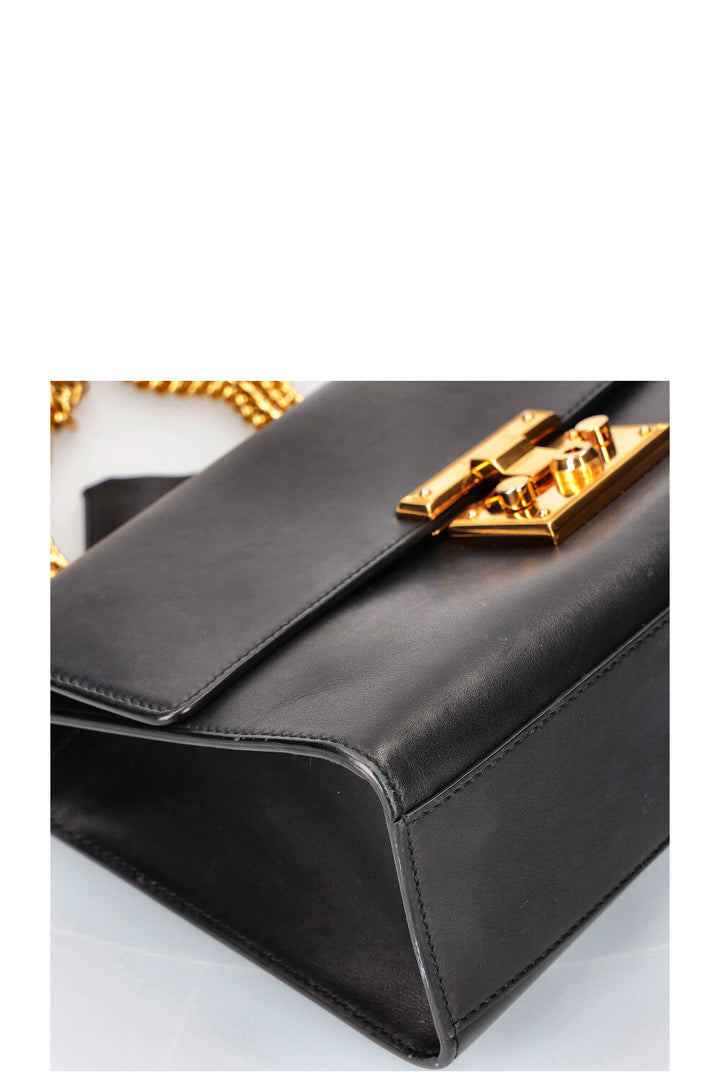 Sac Cadenas GUCCI Noir Moyen