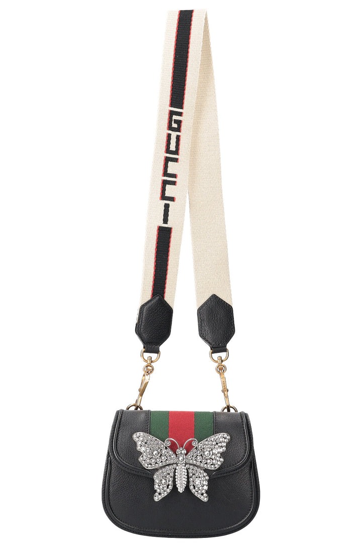 Gucci Totem Butterfly Bag Small Black 