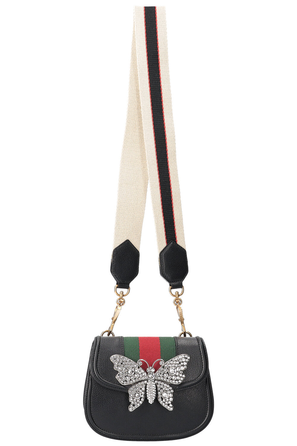 GUCCI Totem Butterfly Bag Small Black – REAWAKE - Main Image
