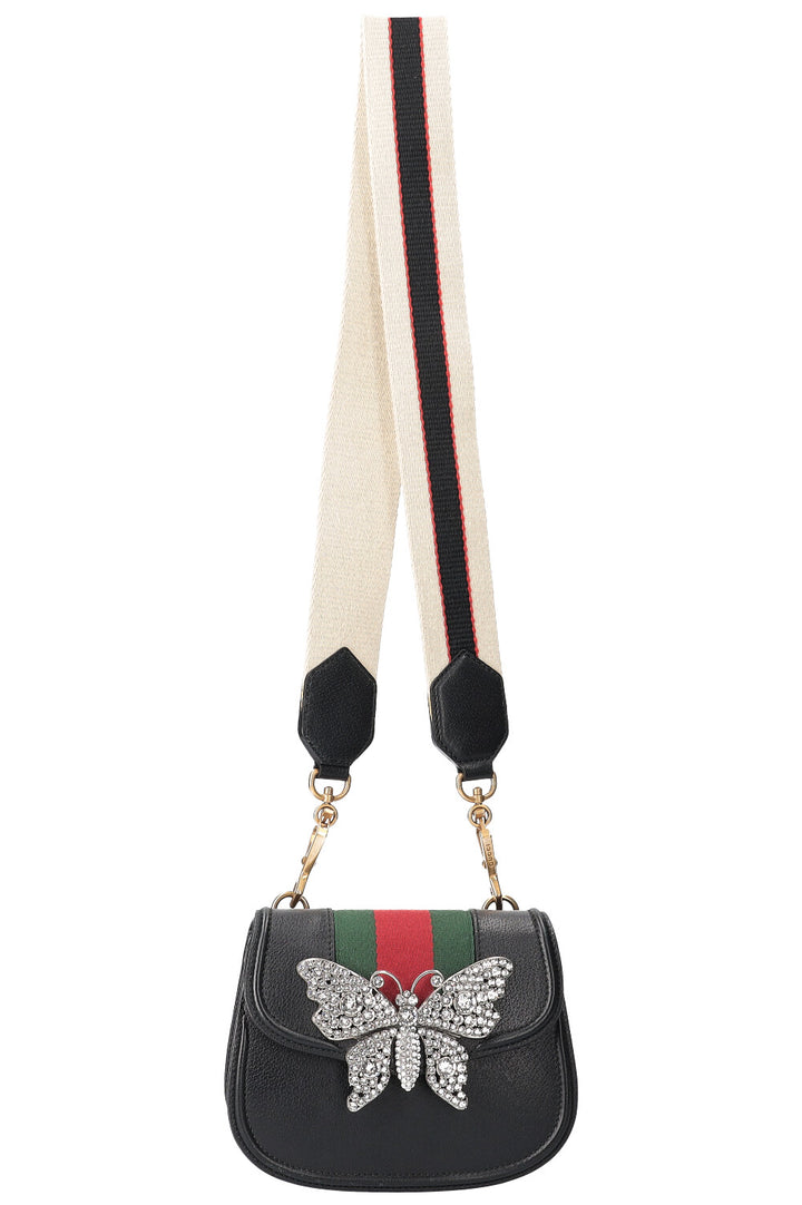 GUCCI Totem Butterfly Bag Small Black