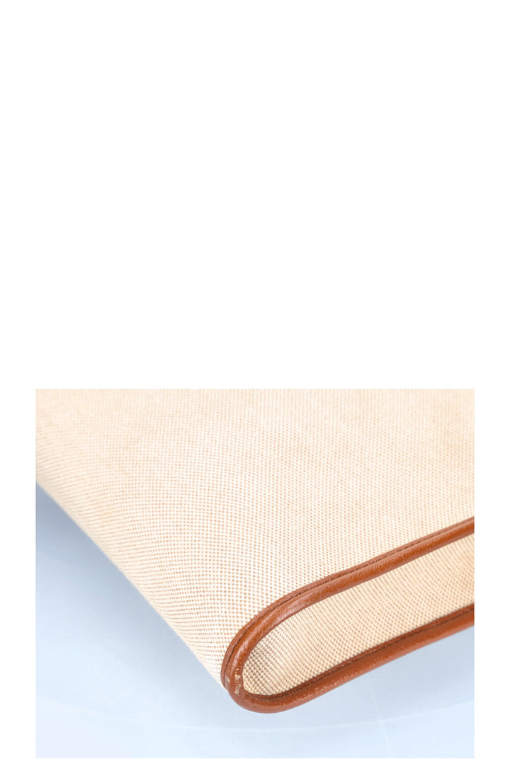 GUCCI Rajah Tote Canvas Beige