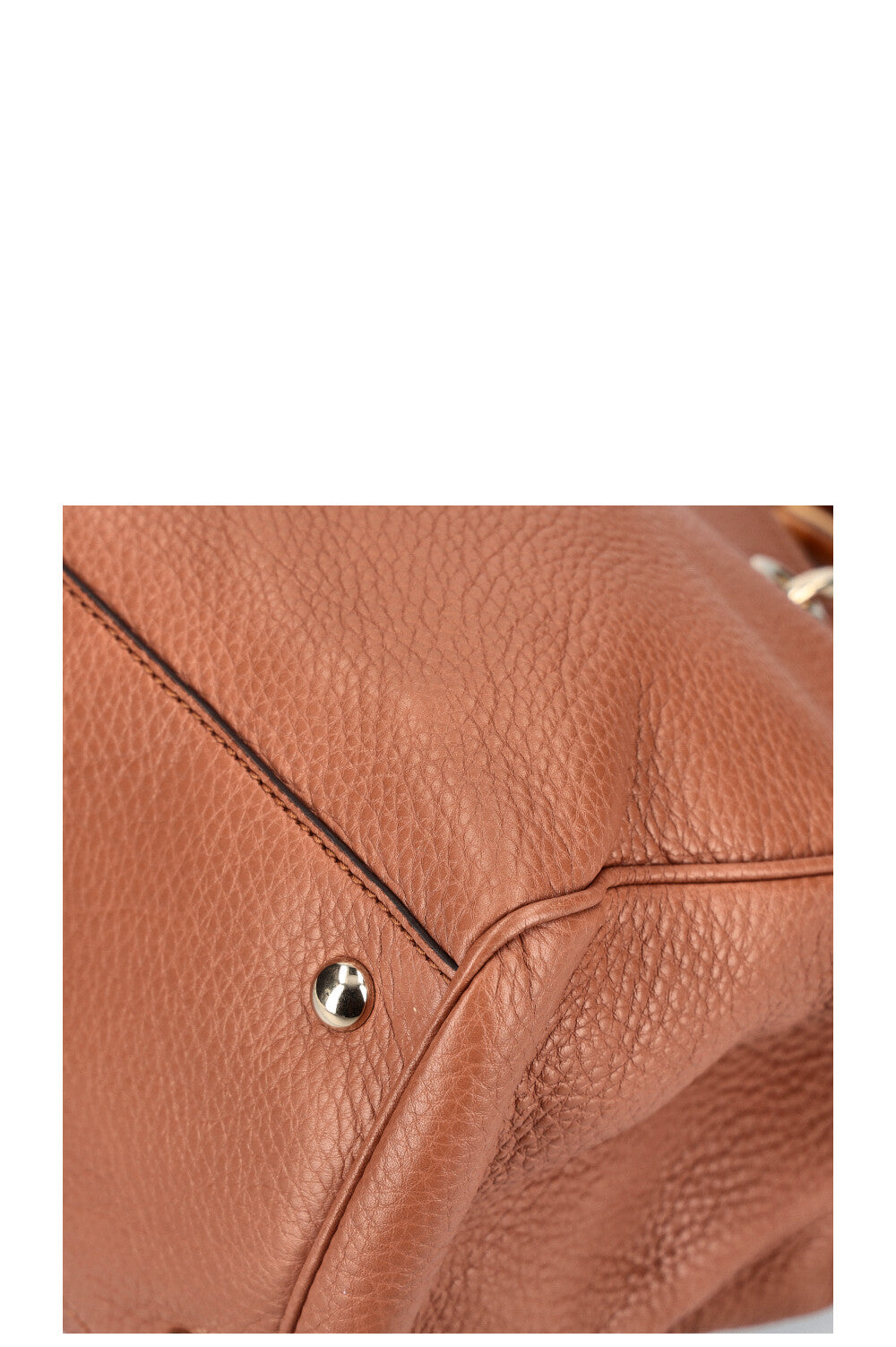 GUCCI Bamboo 2-Way Tote Brown