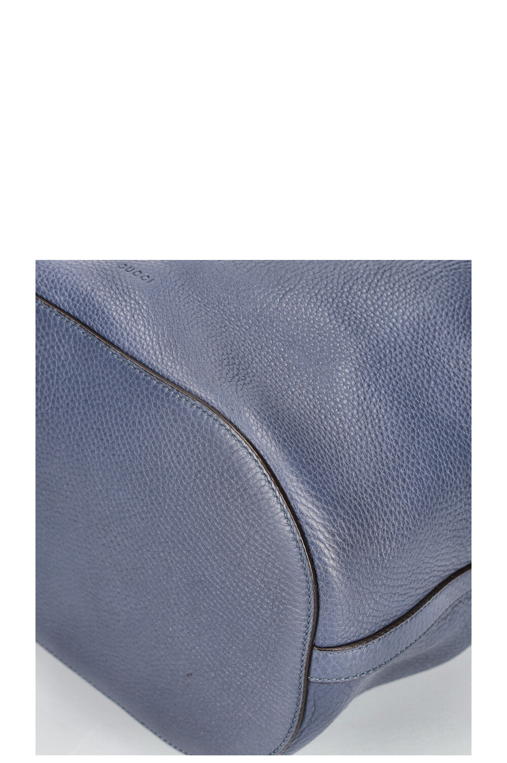 Sac seau en bambou GUCCI Bleu