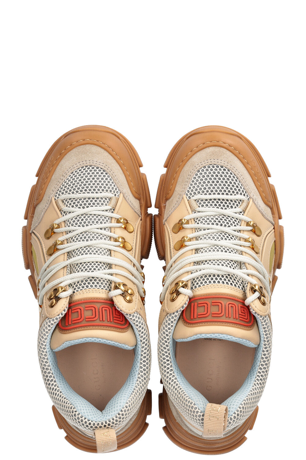 GUCCI Flashtrek Sneakers Beige