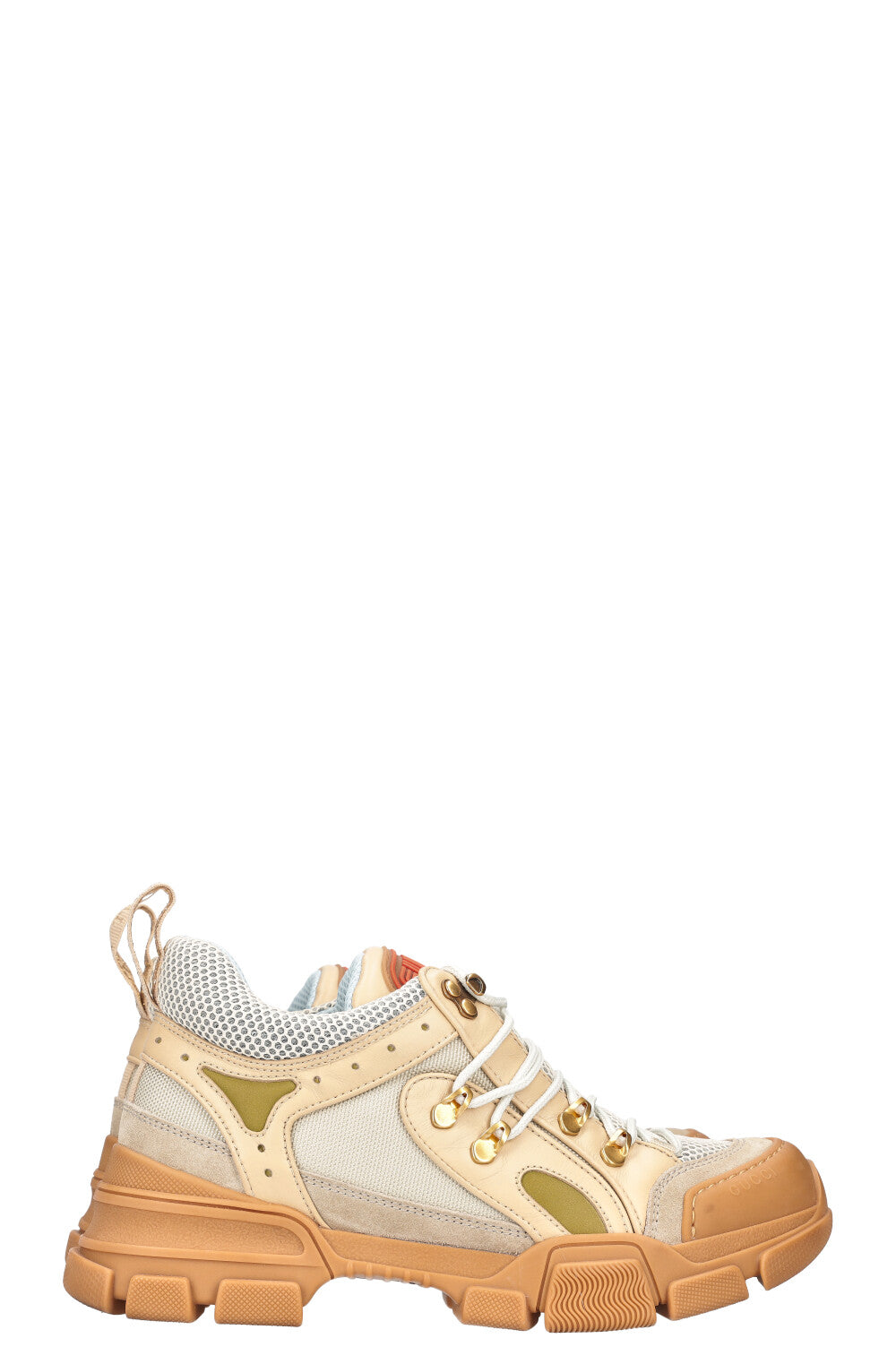 Baskets GUCCI Flashtrek Beige REAWAKE