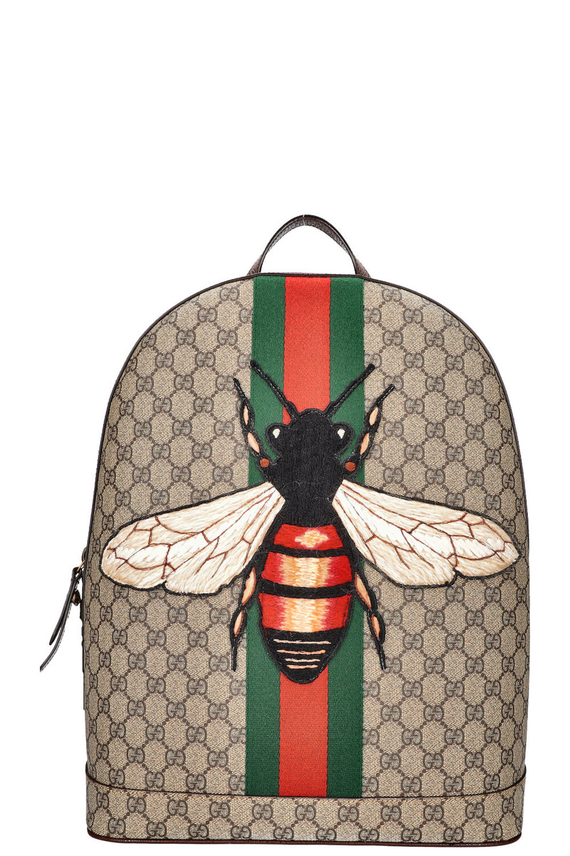 GUCCI Supreme Bee Backpack Monogram