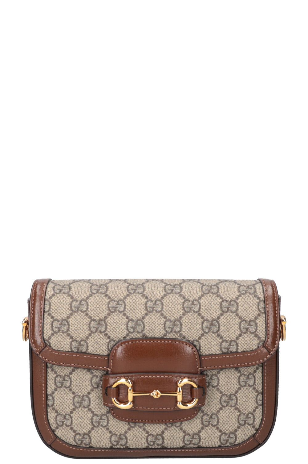 GUCCI Horsebit 1955 Bag Mini GG Brown