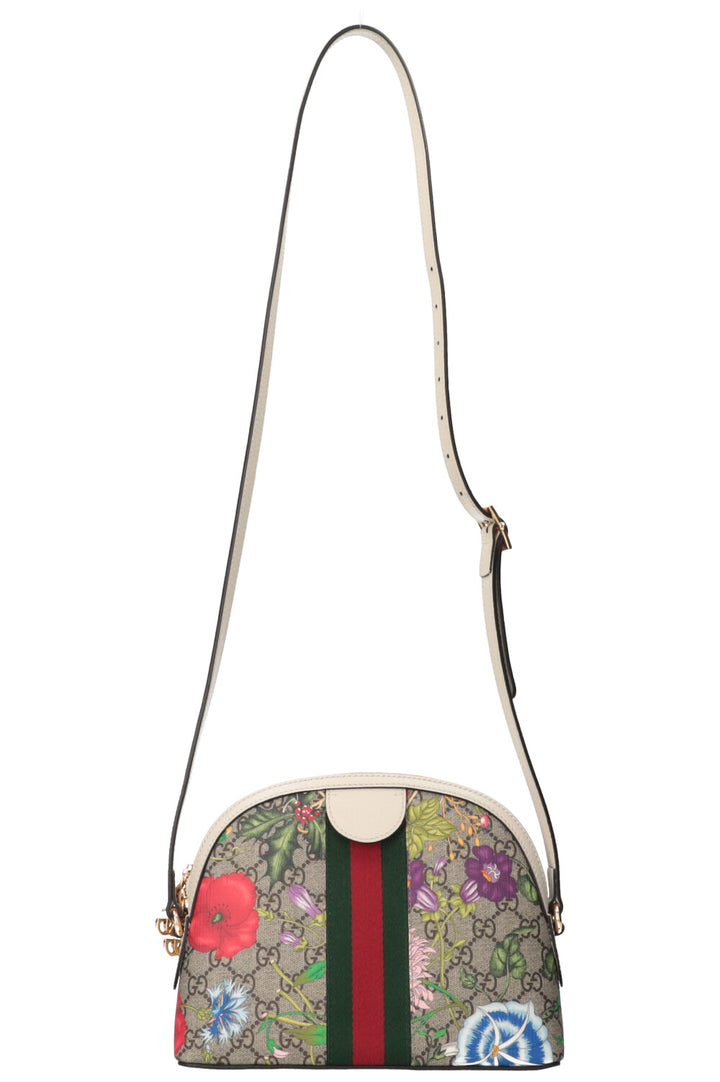 GUCCI Ophidia Dome Bag GG Supreme Flora