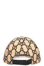 GUCCI Cap GG Raffia