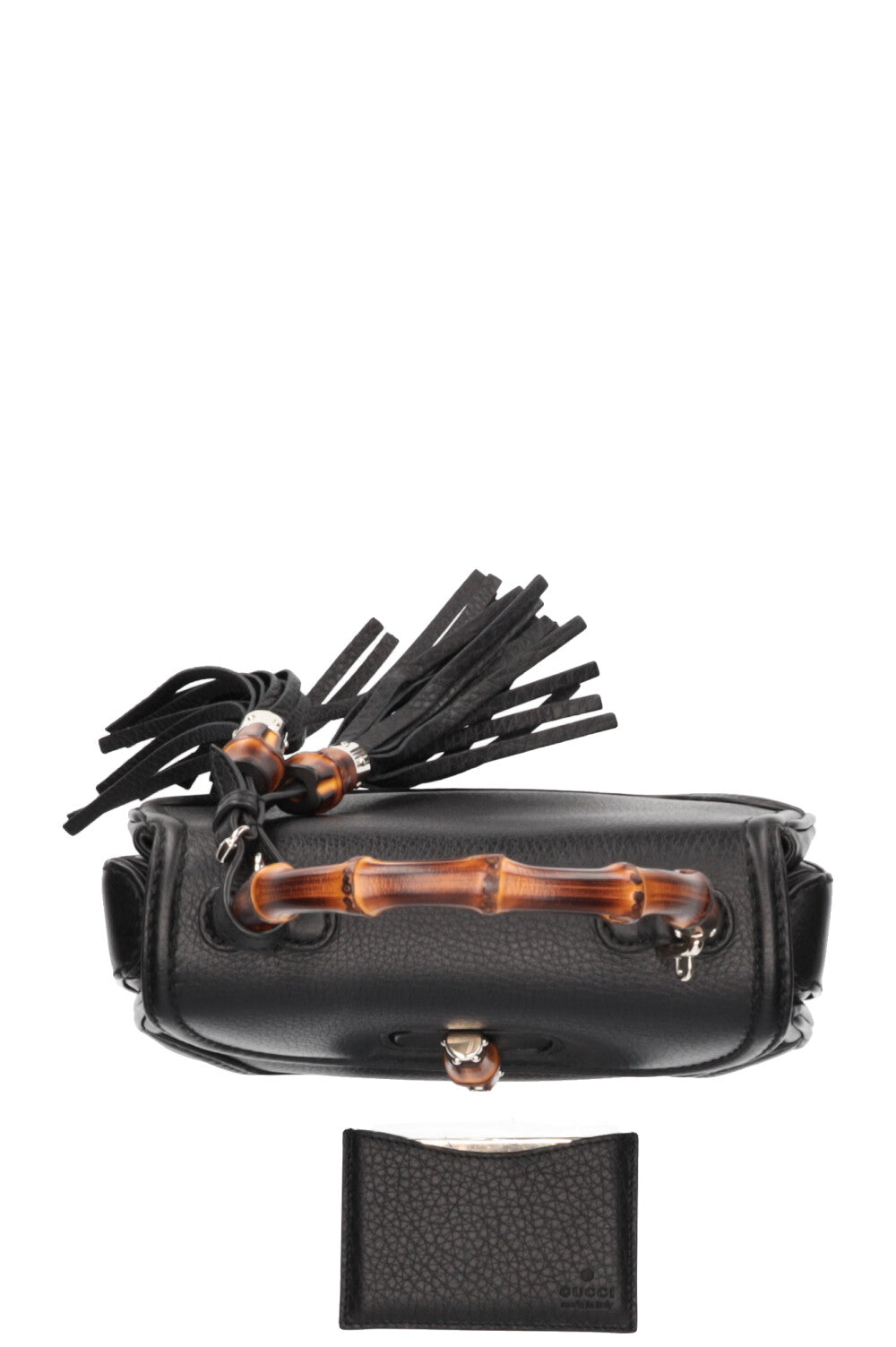 GUCCI New Bamboo Petit Sac Noir REAWAKE