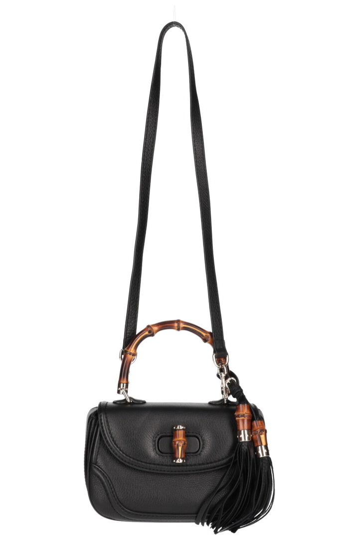 GUCCI New Bamboo Petit Sac Noir